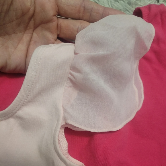 TWO 2T Pink Leotards - Picture 4 of 6